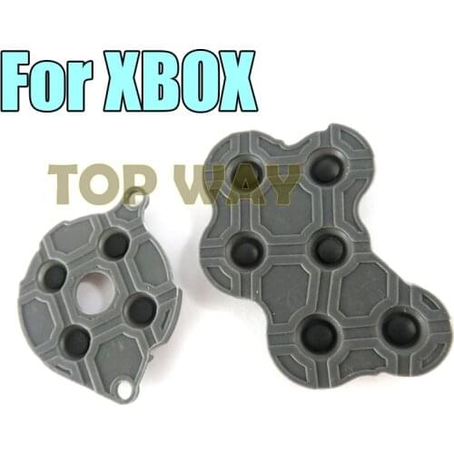 1Set Conductive Silicon Rubber Button Contact Pad ABXY Repair For XBOX GEN 1ST conductive adhesive Controller