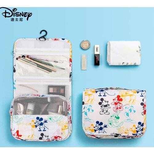 Disney Mickey large-capacity cosmetic bag men women multi-function business travel supplies portable cosmetic storage bag