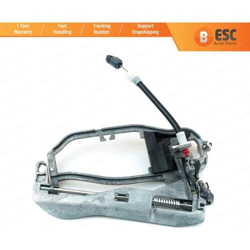 ESC EDP173 Outside Exterior Front Left Hand Door Handle Carrier 51218243615-L For BMW X5 2000-2006