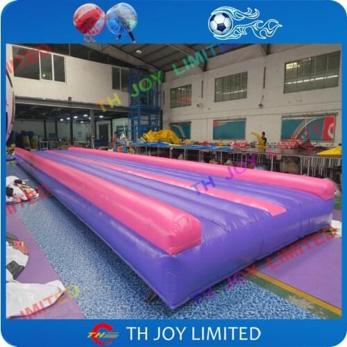 Airtrack inflatable tumble track,inflatable tumble tumbling mats gymnastics