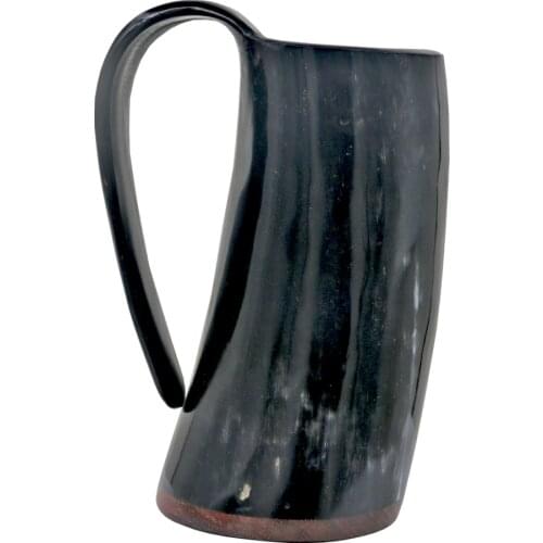 Natural Handmade Horn Tankard Viking Drinking Horn Mug Beer Horn Cup