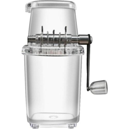 New Hand Crank Ice Crusher Summer Kitchen Crush Ice Tools Portable Manual Ice Crusher Shredding Machine Dropshipping