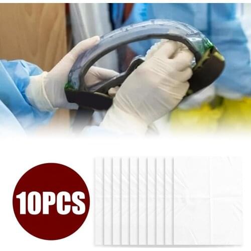 10Pcs/Pack Wipes Disposable Smellless Paper Anti Fog Wipes for Eyeglass