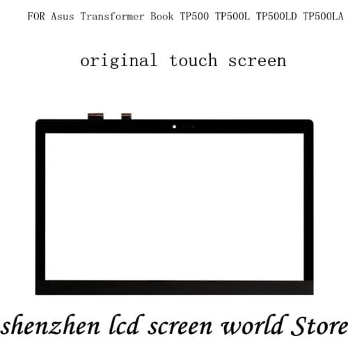 Orignal new 15.6inch For Asus TransformerTP500 TP500L tp550 Q502 Q502L Touch Screen Digitizer Panel Glass Sensor Replacement