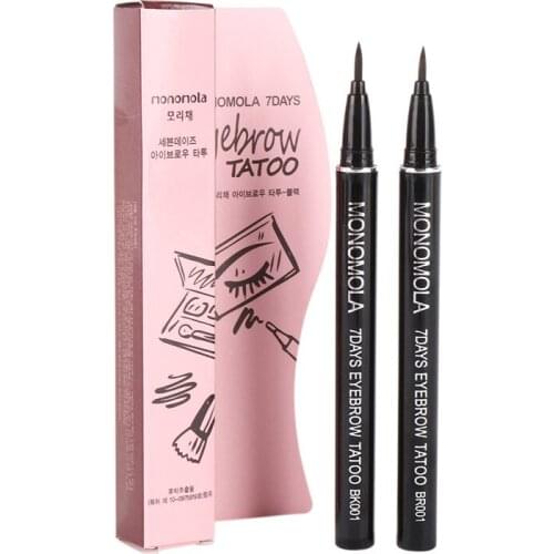1Pc Profession Women Makeup Product Waterproof Brown 7 Days Eye Brow Eyebrow Tattoo Pen Liner Long Lasting Makeup Women Gifts Hi