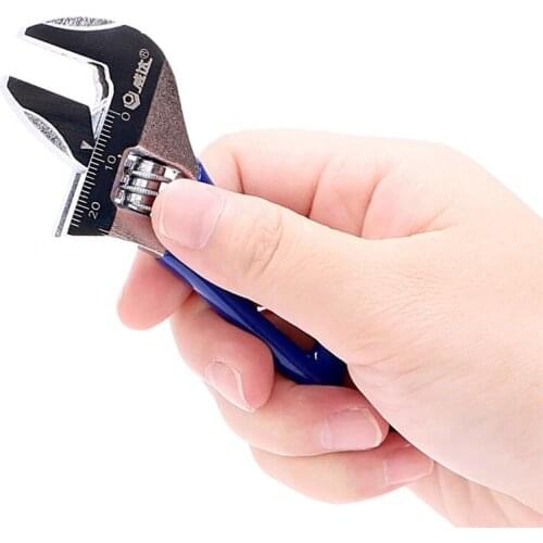 Adjustable Wrench Maximum 24mm Diameter Stainless Steel Universal Spanner Mini Nut Key Hand Tools