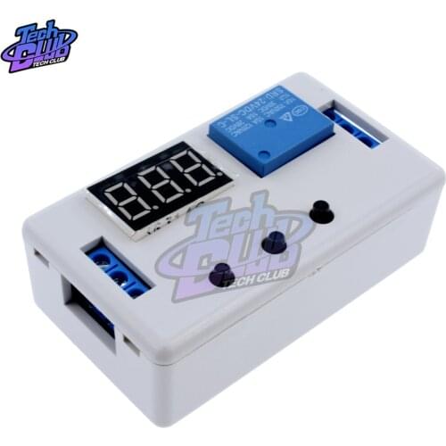 DC 12V 24V Time Delay Relay Controller 3 Bits Digital LCD Display Relay Trigger Cycle Timer Delay Switch Timing Control Module
