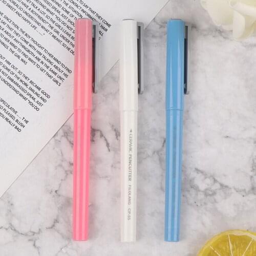 Paper Cutter Creative Pen Shaped Safety Ceramic Diamond Painting Parchment Paper Cutter Tip No Rust Durable Home DIY Tool