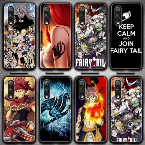 Fairy Tail Sign Anime Silicone Phone Case For Huawei P20 30 40 Pro Mate 20 30 40 Pro Honor 9x 10 30lite Y62019