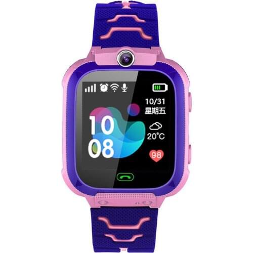 High Definition Touch Screen Smart Watch Location Front Camera Speech Talk Five Games Love Reward SOS Phone Call Children Watch