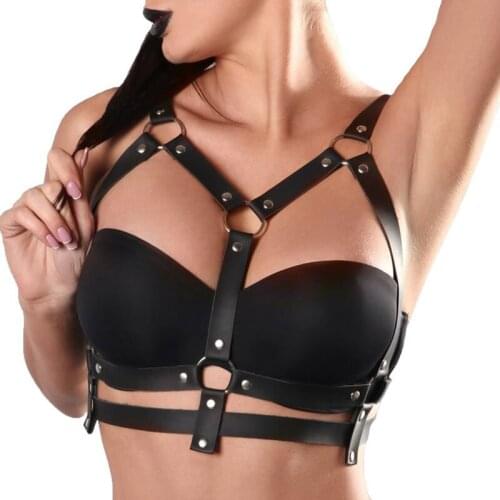 Adult Products Leather Sexy Lingerie European and American Hot Alternative Bondage and Discipline Nightclub Performance Props