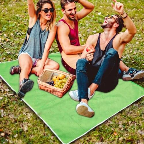 Outdoor Beach Mat Portable Picnic Blanket Foldable Sand Proof Camping Carpet Picnic Cushion Mats For Camping Accessories