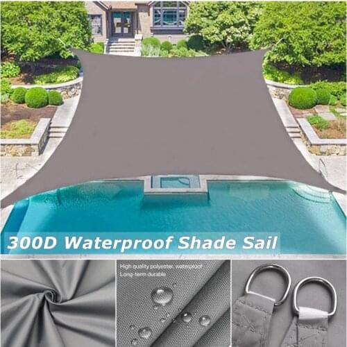 Outdoor Sunshade Sail Print Waterproof Awning Rainproof Sunshade for Patio Terrace Swimming Pool Awning30