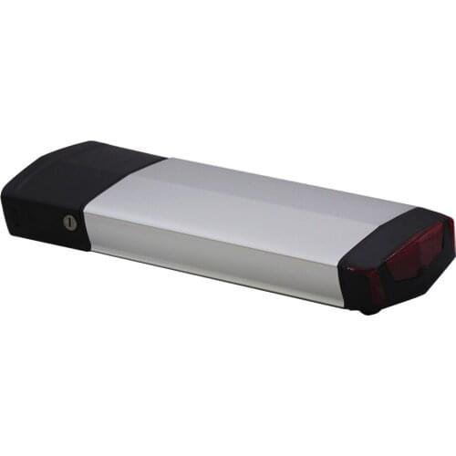 EU US tax included 500W 750W ebike battery pack 48V 10.4Ah 12Ah 14Ah rear rack battery pack with 54.6v 2A charger