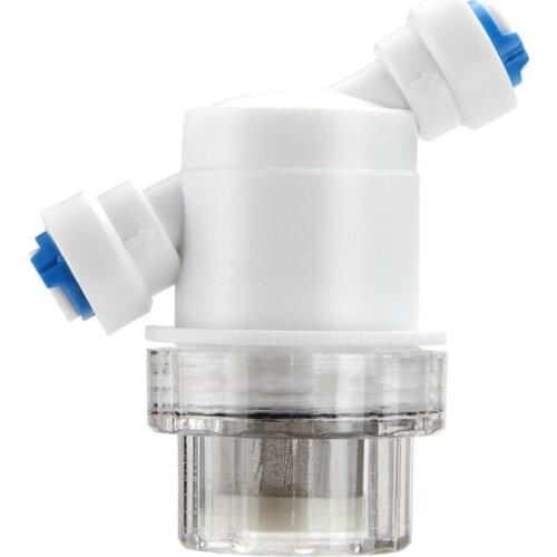 YenvQee 2 Point Quick Connect Pre-Water Filter Stainless Steel Net Removal Sediment Can be Cleaned Water Purifier Accessories