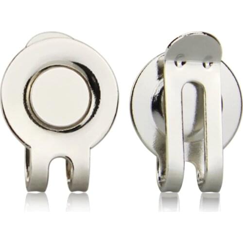 1 Pcs Golf Cap Clip Magnetic Alloy Professional Hat Clip Accessories Hold Golf Mark Drop Ship