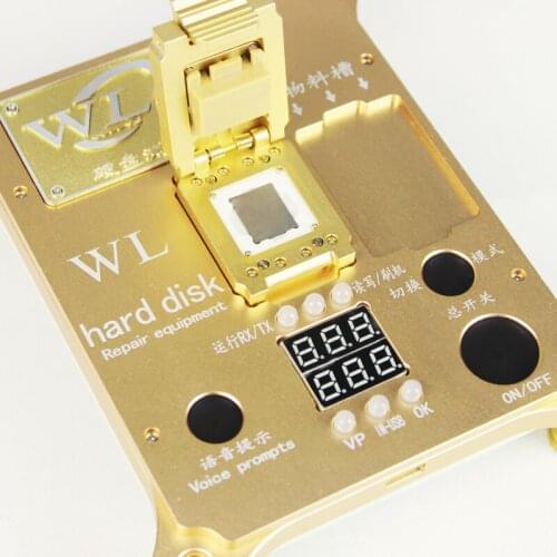 2017 WL PCIE Hard Disk Test Stand For iPhone 6S 7 7p for ipad Pro NAND Flash Programmer Expansion Fixture HDD Repair Instrument