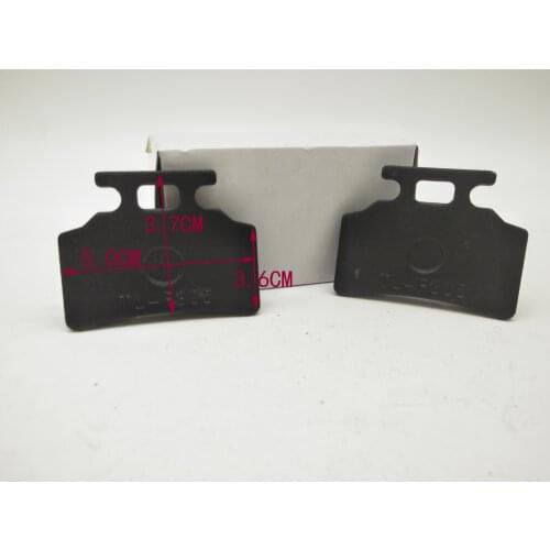 A338 Disc Caliper Steel Brake Pads Shoes For 50cc 70cc 90cc 110cc 125cc Chinese ATV Quad 4 Wheeler Pit Dirt Motorbike Motorcycle