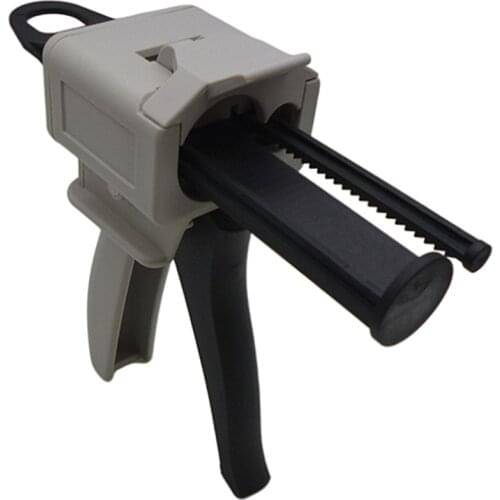 AB Glue Gun Automatically Mixed 10:1 DISPENSING Applicator Adhensive Squeeze 50ML Epoxy Glue Gun Tool