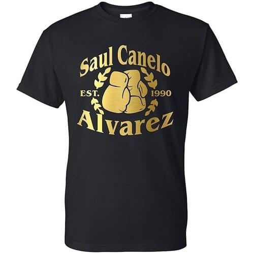 Sal Canelo Alvarez EST 1990 Boxing Men T-Shirt Cotton T-Shirts