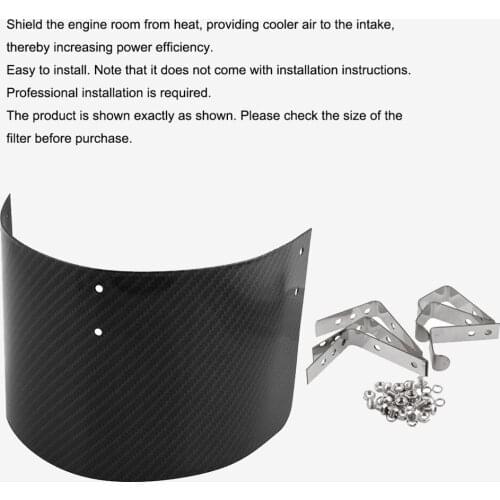 Racing Cars Cold Air Intake Filter Cover Cone Car Accessaies Universal