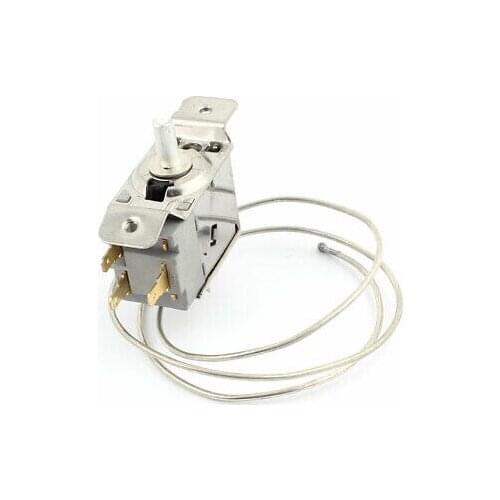 AC 250V 5A 3 Terminals 6mm D-Shape Shaft Refrigerator Thermostat Controller