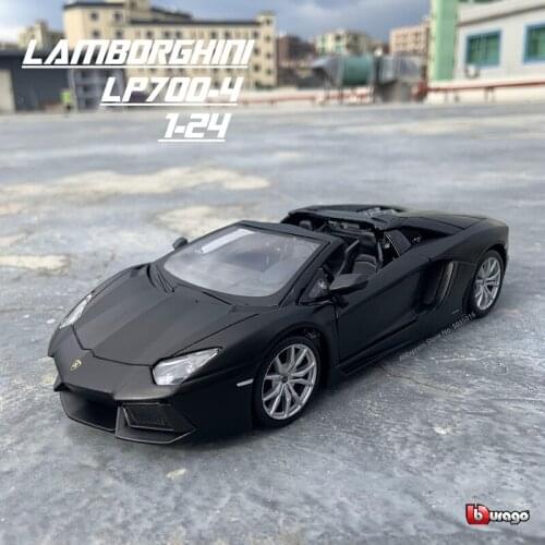 Maisto 1:24 Lamborghini LP700-4 sports simulation alloy car model crafts decoration collection toy tools gift