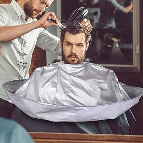 Hair Cutting Cape Umbrella Hairdressing Cloak Beard Shaving Waterproof Hairdressing Kit Haircut Accessories for Salon Barber
