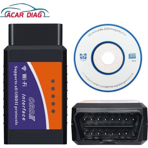 OBD2 ELM327 V1.5 Wifi OBD2 Scanner OBD 2 Car Auto Diagnostic Tool Wi-fi ELM 327 For Android/IOS/Windows OBDII Protocol
