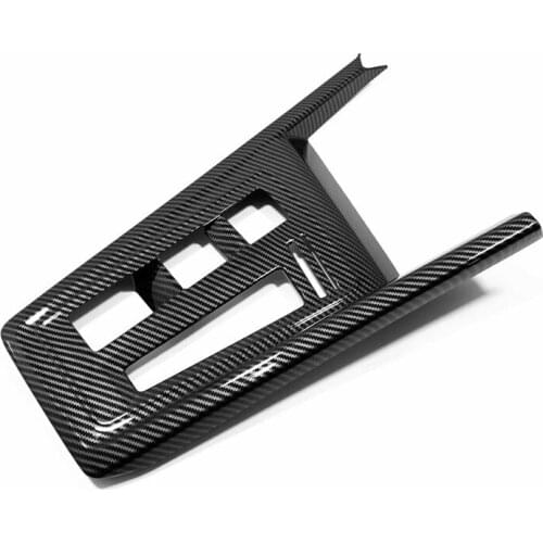 Fit for VW Volkswagen Golf 8 MK8 2020 2021 Gear Shift Box Panel Front Drain Cup Frame Sequins Modification Car Accessories