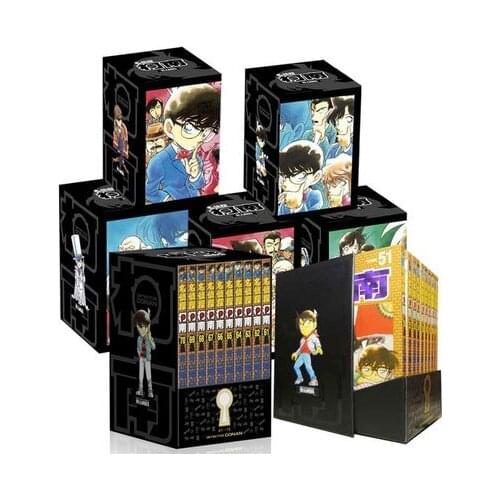 80 Books Detective Conan Complete Set Chinese Manga Book Japan Comic Reasoning Suspense Child Kids Teenager Adult Story Libros