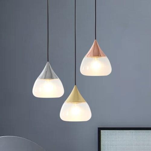 Modern deco chambre pendant lights iron restaurant Home Decoration E27 Light Fixture industrial lamp hanglamp