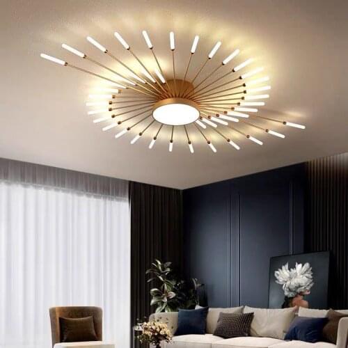 New Style led Chandelier For Living Room Bedroom Home chandelier Modern Led Ceiling fireworks Chandelier Lamp Lighting chandelie