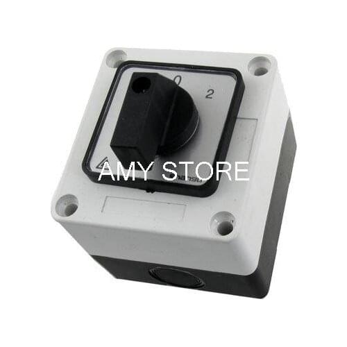 SZW26-20 D101 4 Screw Terminals 3 Positions Changeover Switch