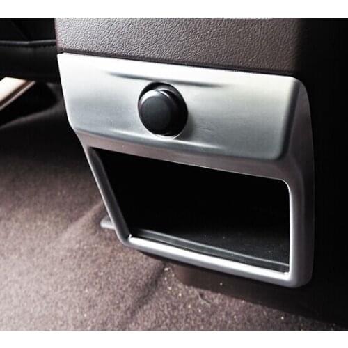 For Lexus RX Class RX350 RX405h 2016 2017 2018 ABS Pearl Chrome Rear Storage Box Cover Trim