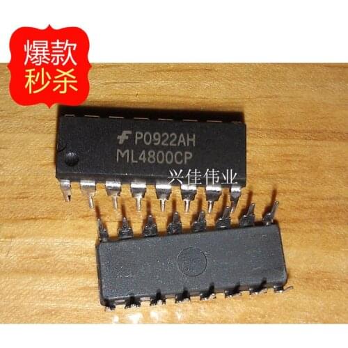 10PCS New original authentic ML4800CP DIP16 Power Factor Controller