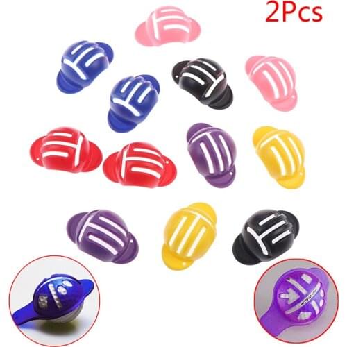 2pcs New Design Golf Accessories 6 Color Golf Ball Marker Liner Golf Marker Clip Hats Clips Ball marker