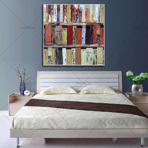 Abstract oil painting modern wall art canvas picture large wall painting handmade oil painting for living room hotel wall decor