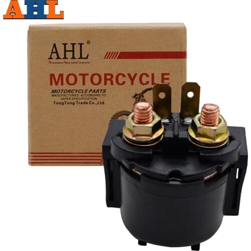 AHL Motorcycle Starter Relay Solenoid For KAWASAKI KL650 KLR650 KLR 650 PRAIRIE 300 VN750 ZX750 NINJA ZR550 ZG1200 TERYX 750