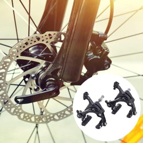 Aluminum Bicycle C Brake Caliper With Double Pivot For Road Bike Brake Clamper Bicycle Parts