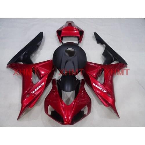 For CBR1000RR 2006 - 2007 Fairings CBR1000 RR 06 Bodywork CBR1000 RR 2007 Red Black Bodywork