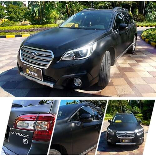 Carbins Film premium quality Matte Satin Black Vinyl Car Wrap