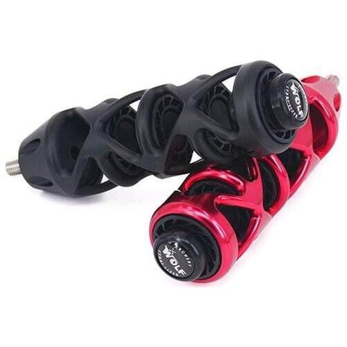 CNC Compound Bow Stabilizer 5.9'' Shock Abosorbers Aluminium Vibration Dampening