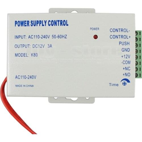 DIYSECUR Door Access Control Kit Use DC 12V 3A / AC 110~240V Special Power Supply Brand NEW