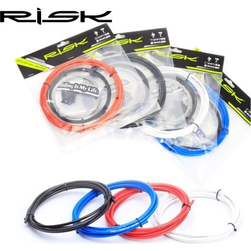 Risk Basic Brake/Shift Cable&Housing Group Set For MTB Bike Road Bicycle Shift Gear Derailleur/Brake kits Wire Tube Line Hose
