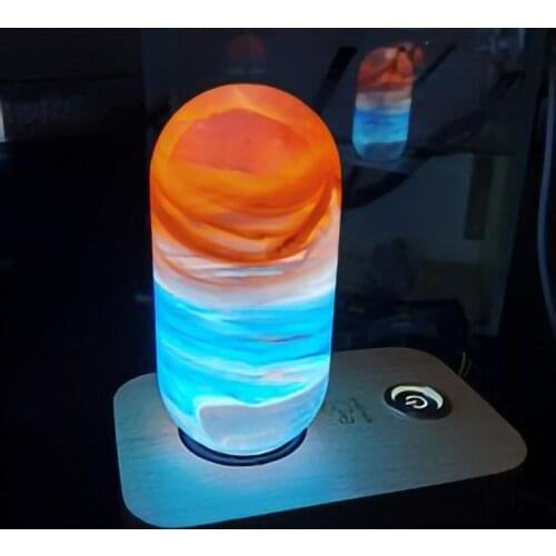 Novelty Night Light EU & US Room Decor Mini Lamp Desktop LED Led Night Lights Sunset Photography Lamp Room Decoration Lighting
