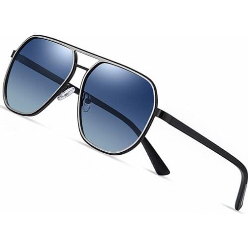 RoShari Polarized Sunglasses For Men Vintage Fashion Brand Designer Driving Sun Glasses Women Goggle UV400 R024