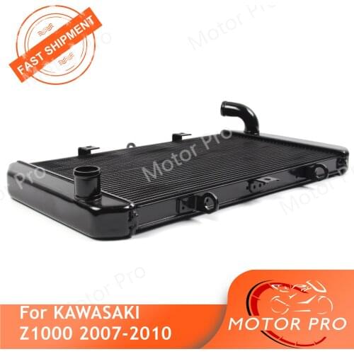 Radiator For Kawasaki Z1000 2007 2008 2009 2010 Cooling Cooler Motorcycle Replacement Accessories Z 1000 07 08 09 10 Aluminum