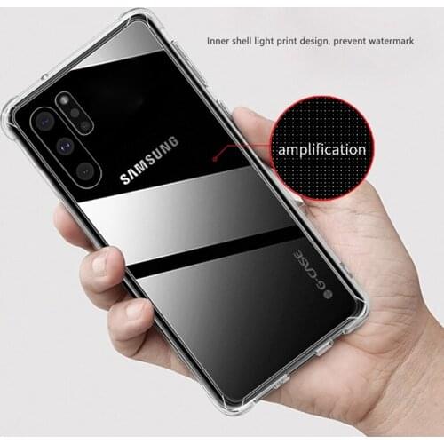 Luxury Clear Soft Foldable TPU With 4 corner protection Case For Samsung for A6 2018 A10 A20 A50 A51 A71 A81 S9 S10 S20 Plus