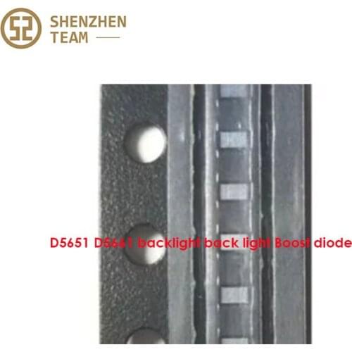 SZteam 10pcs/lot new original D5651 D5661 backlight back light Boost diode Chip For iphone 8 8plus